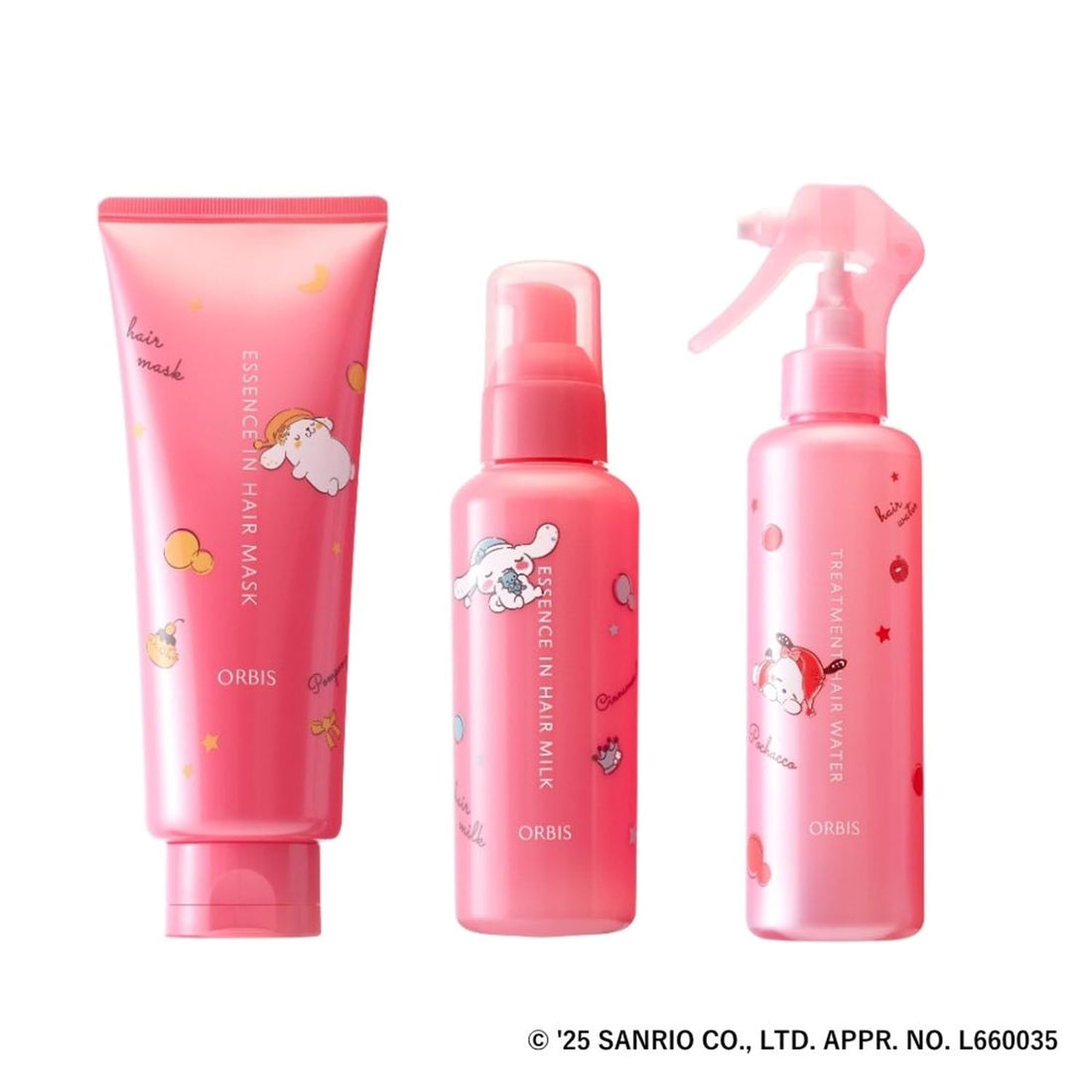 ORBIS Hair Care Set with Sanrio Characters Limited Edition