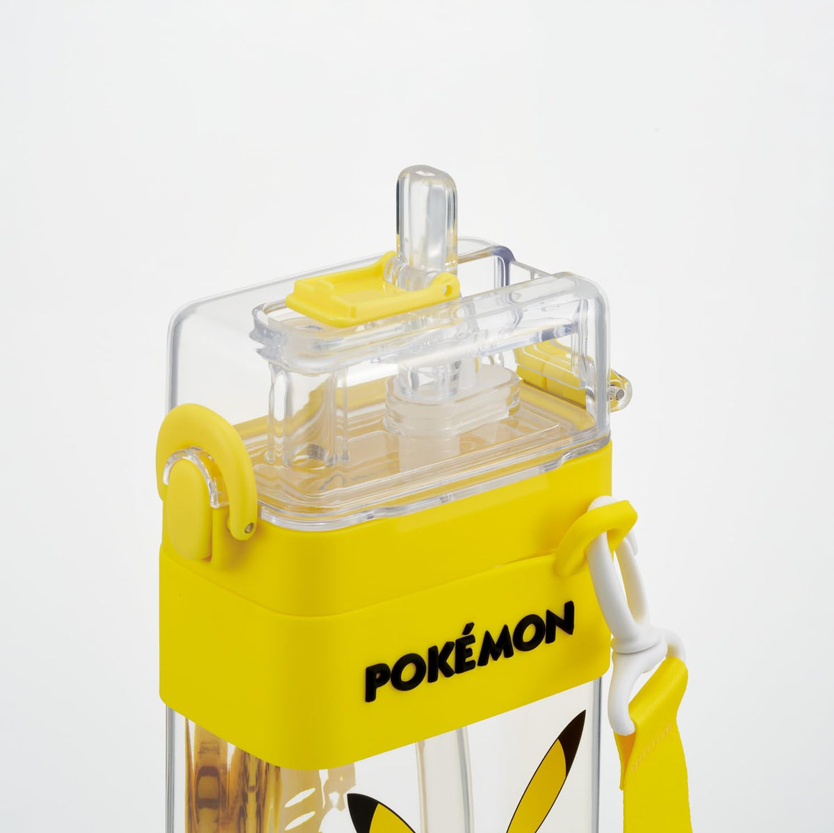 Skater Square 2WAY Bottle with Straw 600ml for Kids