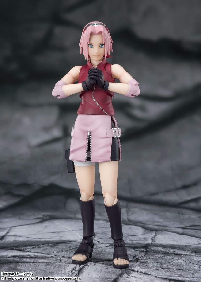 TAMASHII NATIONS S.H. Figuarts Naruto Sakura Figure 135mm