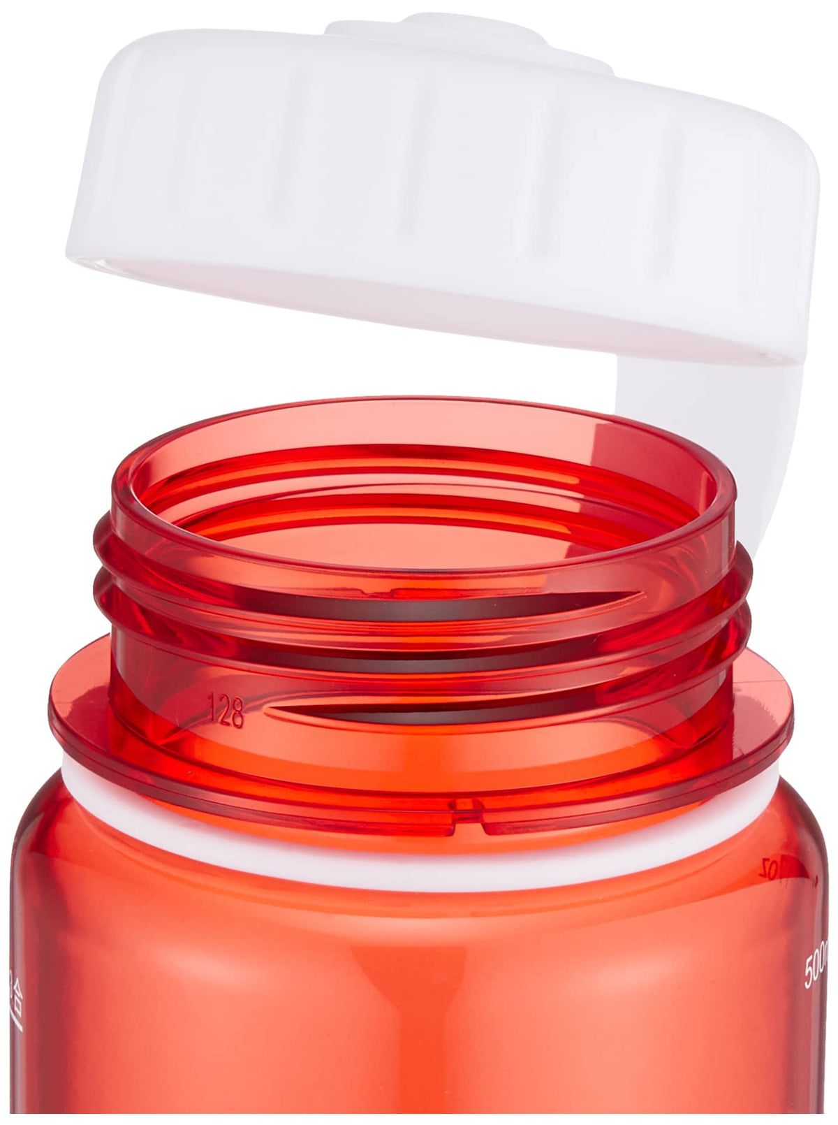 CAPTAIN STAG Sports Water Bottle with Rice Measurement 500ml Red