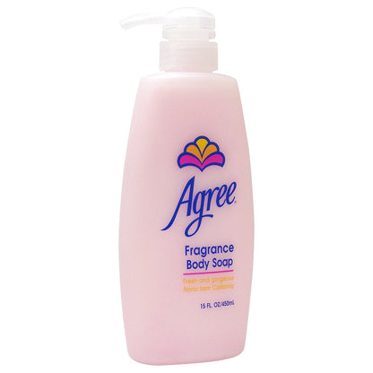 AGREE Fragrance Body Wash 450ml for Refreshing Cleanse