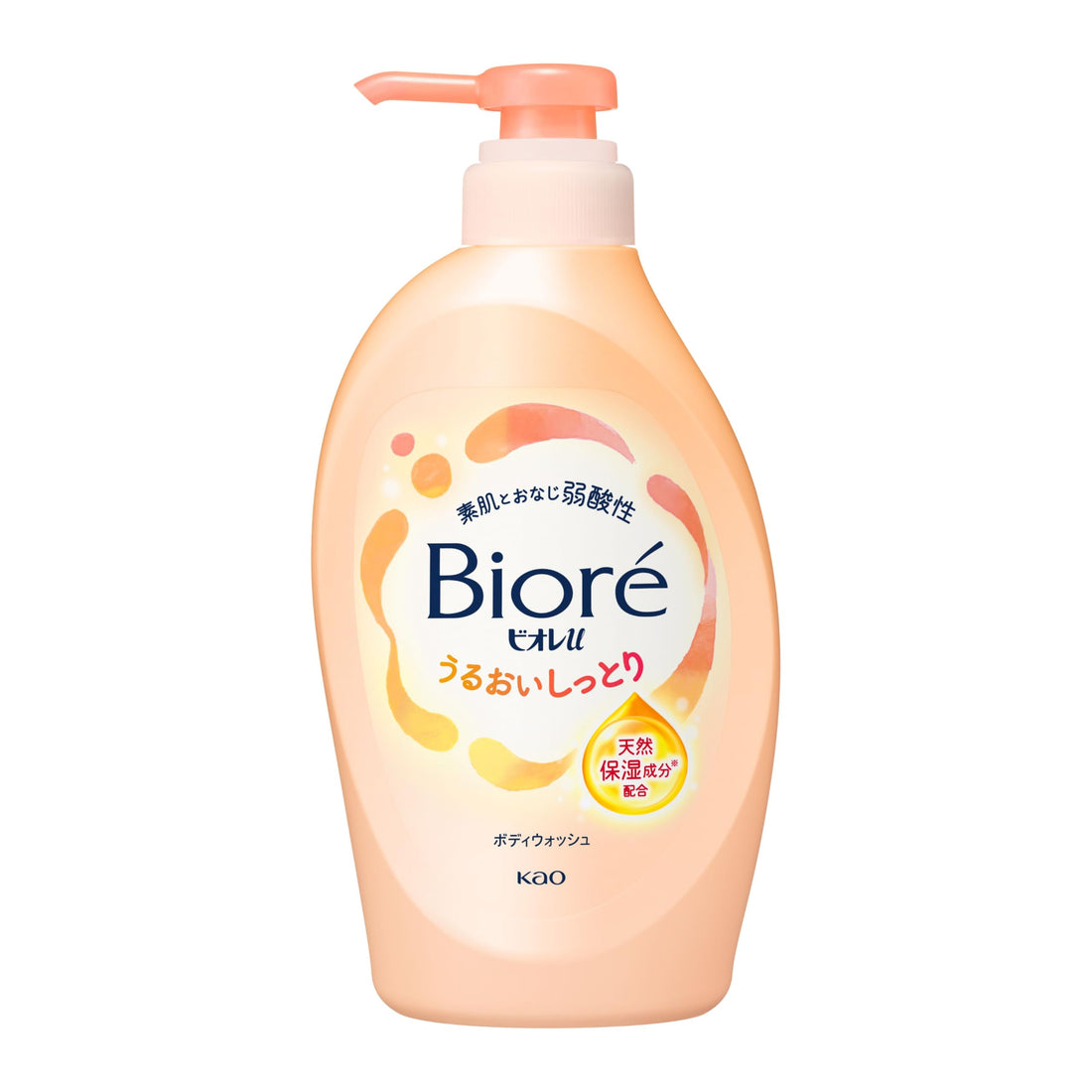 Biore U Body Soap Moisturizing Pump 450ml Gentle on Skin