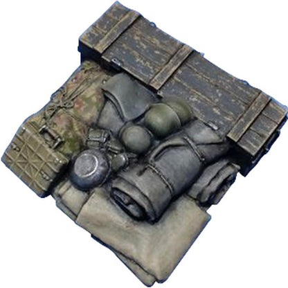 Workshop Shin 1/35 Rear Cargo Set for Early Type Sturmgeschutz Model Kit Parts