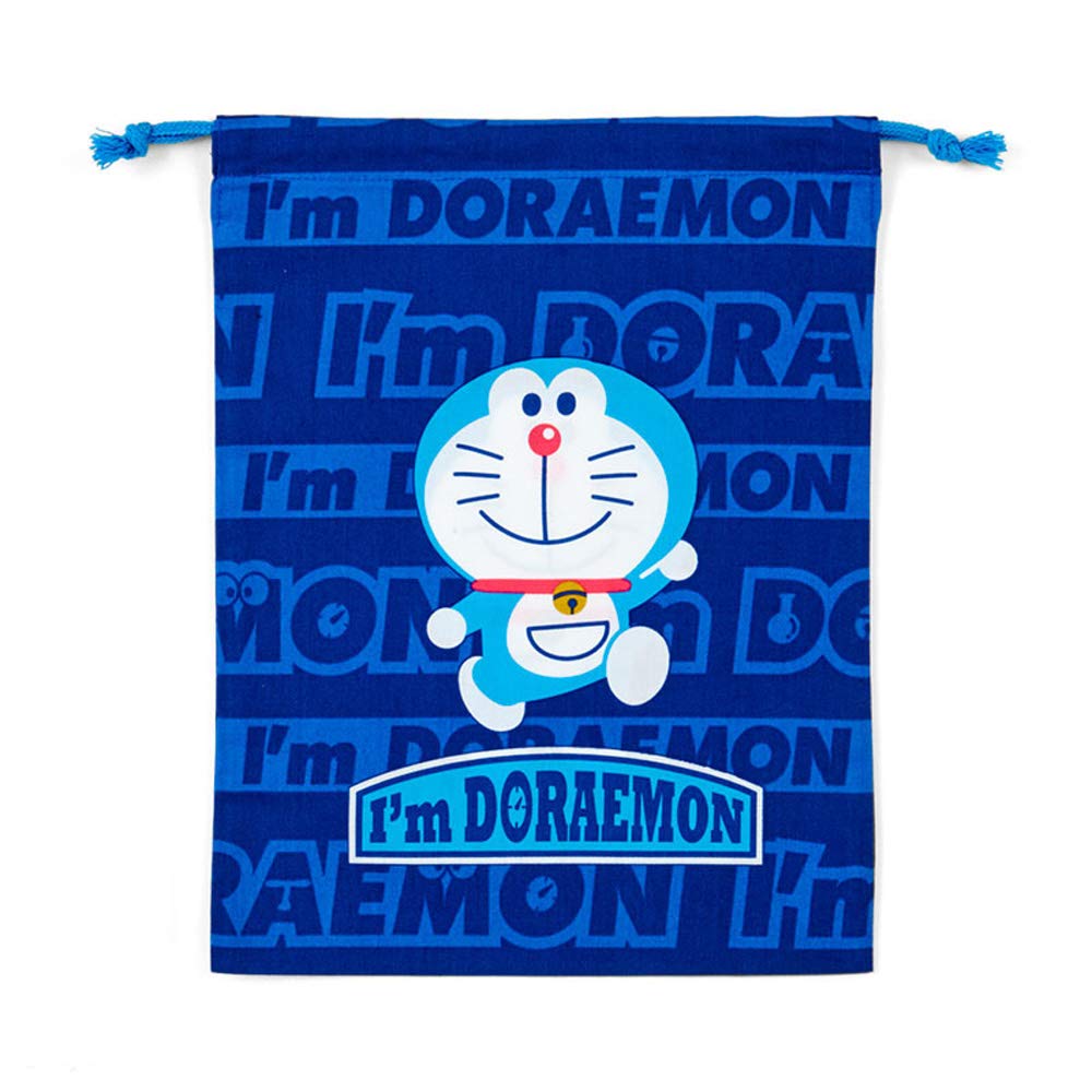 SANRIO Doraemon M Size Drawstring Pouch for Collectors