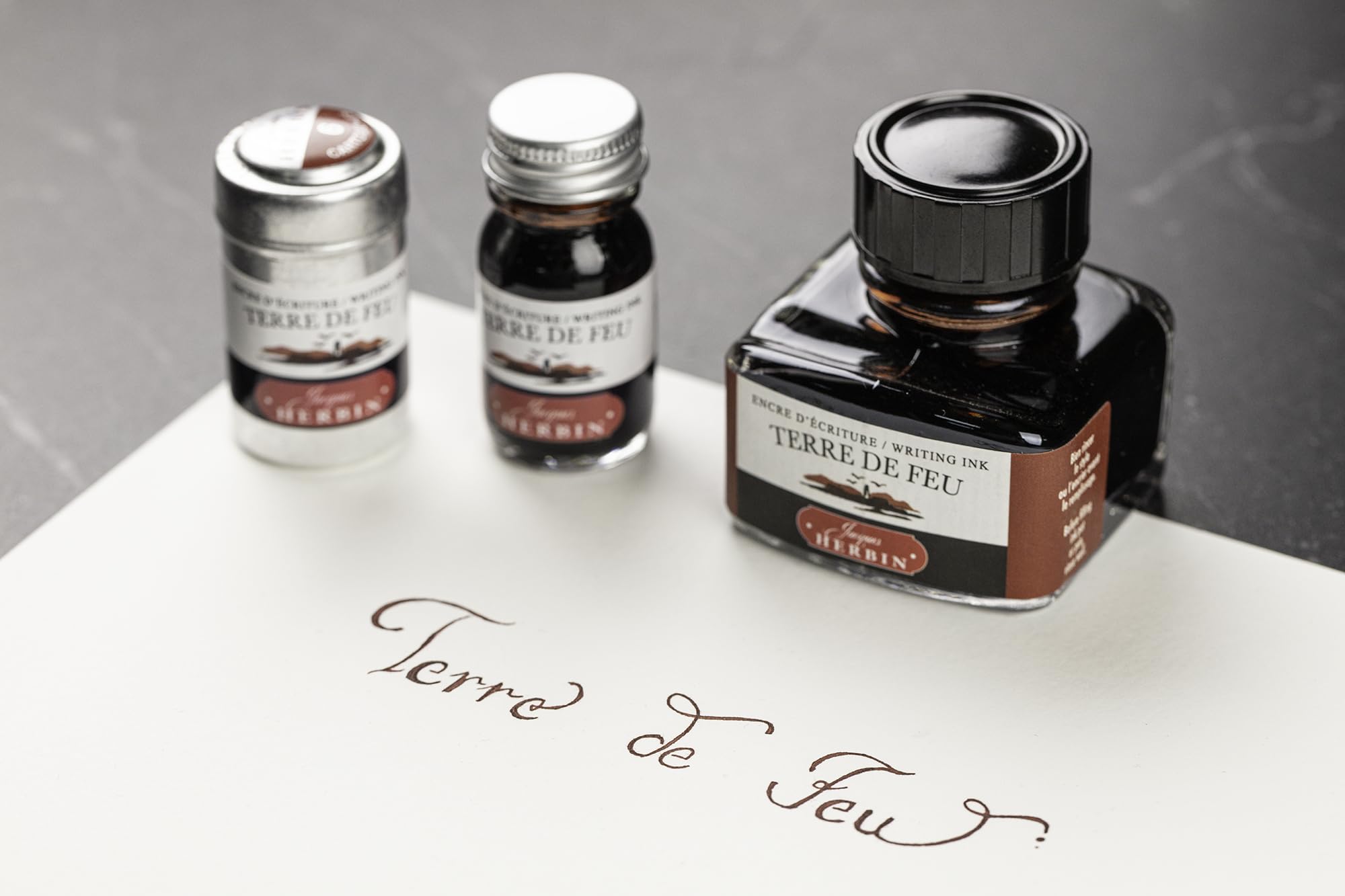 Herbin Traditional Ink Tierra del Fuego 30ml for Fountain Pens