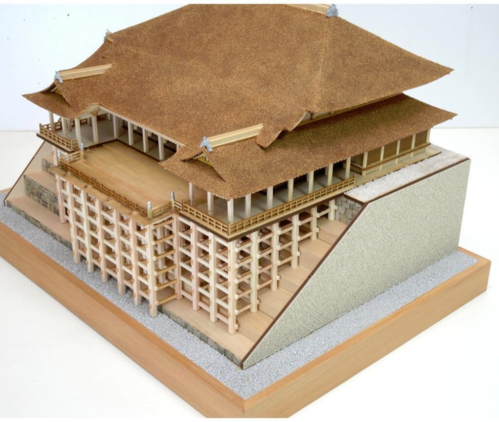 Woody JOE 1/150 Shimizu Temple Wooden Model Assembly Kit
