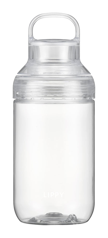 OSK Water Bottle 700ml Clear Lightweight with Handle Made in Japan