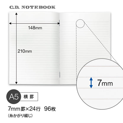 Apica Premium CD Notebook A5 Lined Paper for Everyday Use