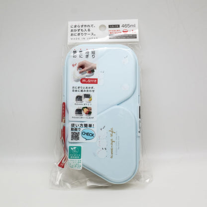 OSK Onigiri Lunch Case Shimaenaga Light Blue 465ml