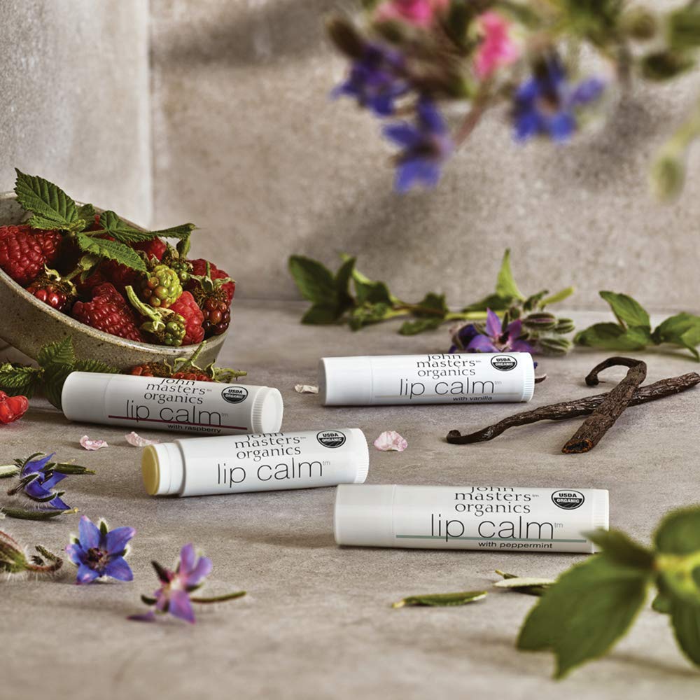 john masters organics Lip Calm Vanilla Lip Balm 4g Moisturizing Care