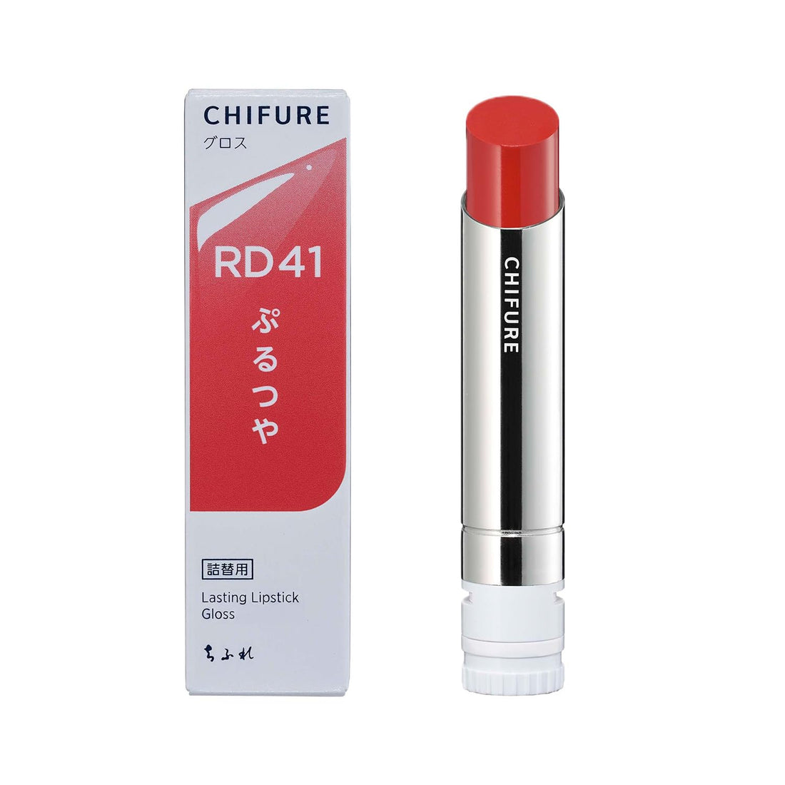 CHIFURE Lasting Lipstick Gloss RD41 Red High Pigment Lip Color