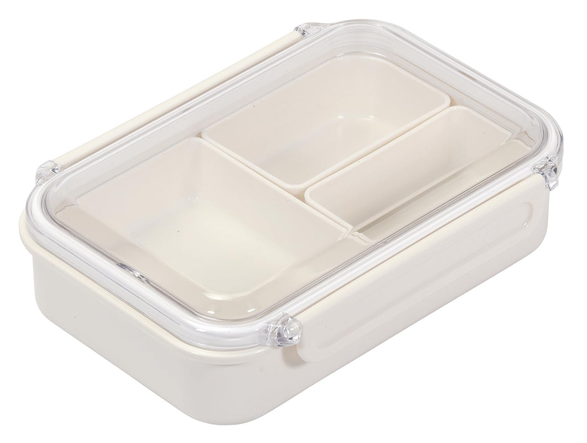 Paarukinzoku Lunch Box with Inner Container 650ml Beige Made in Japan