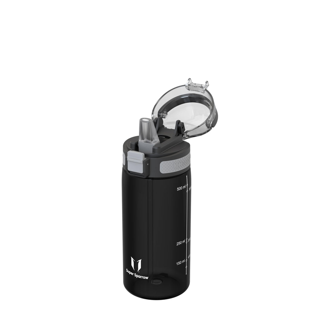 Super Sparrow 500ml Water Bottle with Straw BPA-Free Leak-Proof Design