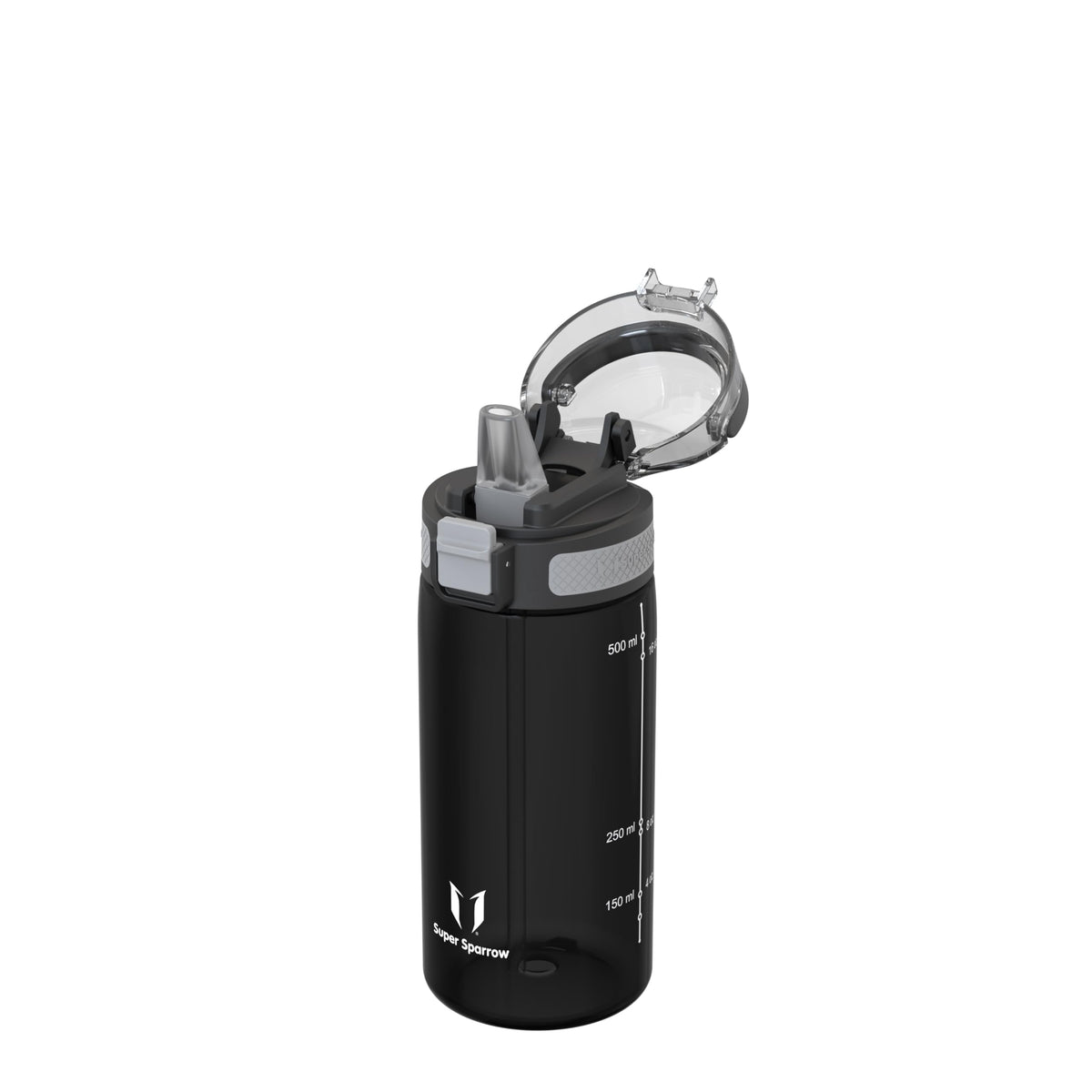 Super Sparrow 500ml Water Bottle with Straw BPA-Free Leak-Proof Design