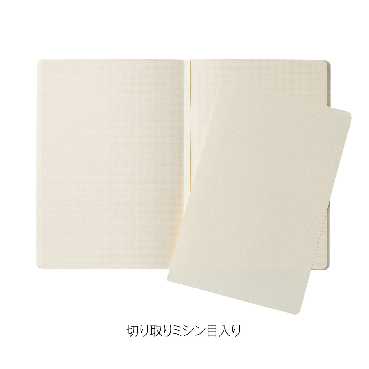 Kleid Tiny Grid B6 Notebook Brown 2mm Graph Paper