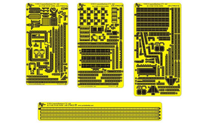 Artist Hobby 1/700 Scale Model Aircraft Carrier Constellation Etching Parts Set