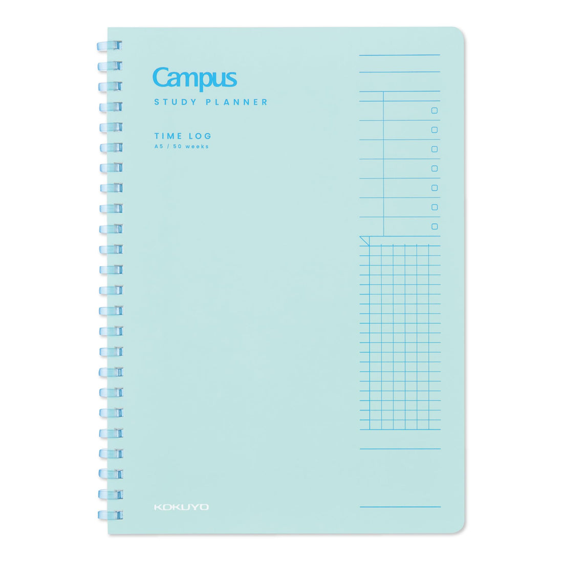 KOKUYO Study Planner TIME LOG A5 for Effective Time Management