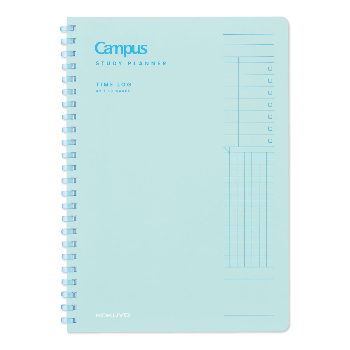 KOKUYO Study Planner TIME LOG A5 for Effective Time Management