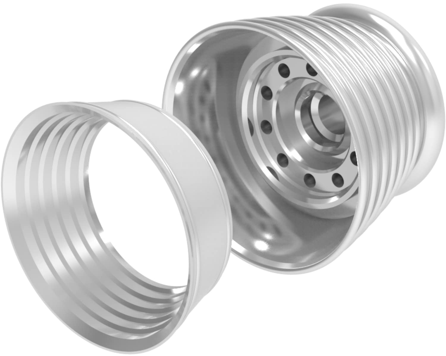 HiQparts SV Thruster 3 10.0mm Scale Model Detail Parts Set of 2