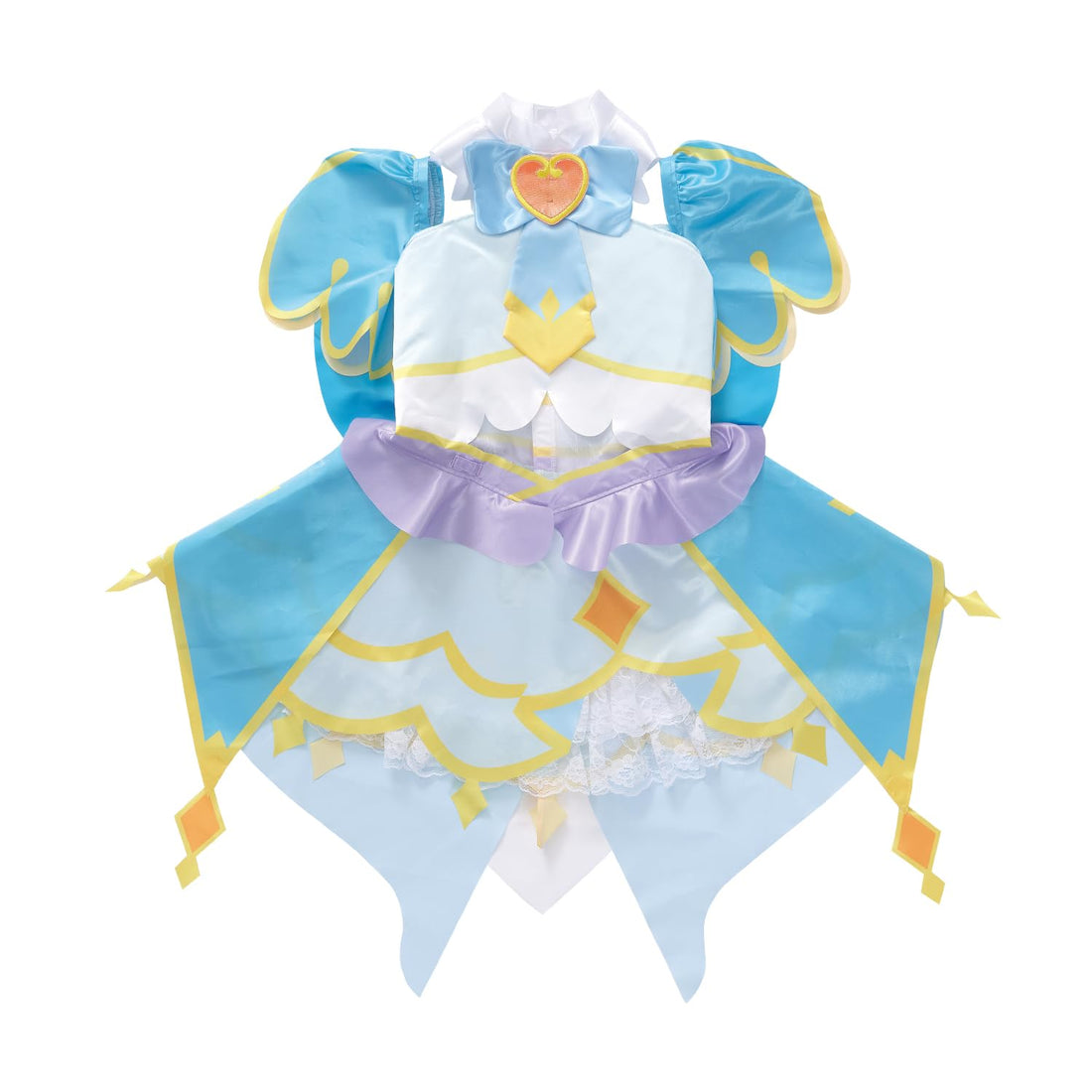 BANDAI help improve the look of Eclaire Transformation Costume for Kids Age 3 and Up