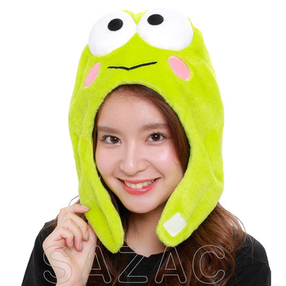 SAZAC Kigurumi Cap Sanrio Kerokerokeroppi Collectible