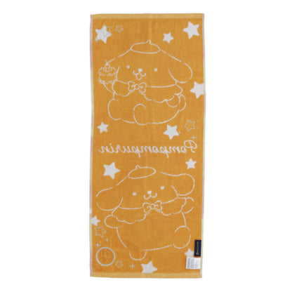 Marushin Face Towel with Sanrio Pompompurin Design 100% Cotton