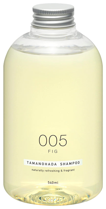 TAMANOHADA Shampoo 005 Fig 540ml for Japanese Skincare