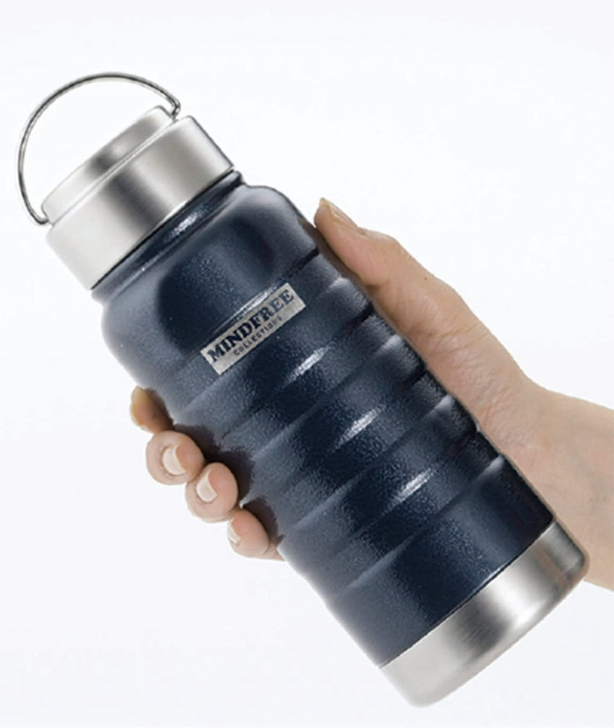 Kakusee Navy Mag Bottle 550ml for Everyday Hydration