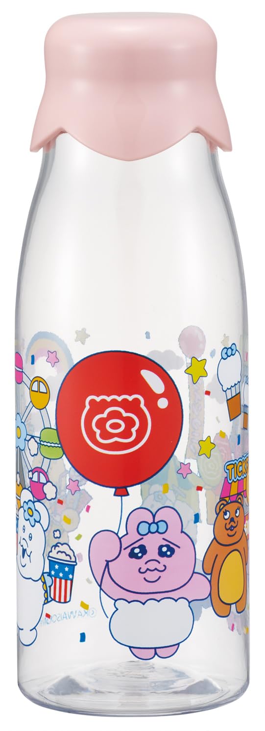 Skater Retro Milk Bottle Water Bottle 500ml with Tea Strainer