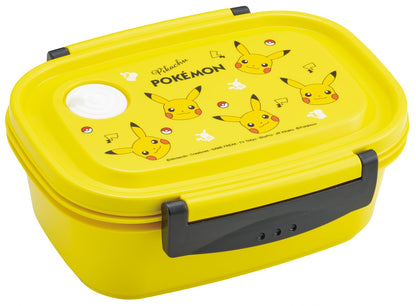 Skater Lightweight Lunch Box M Size 550ml Featuring Pikachu Face