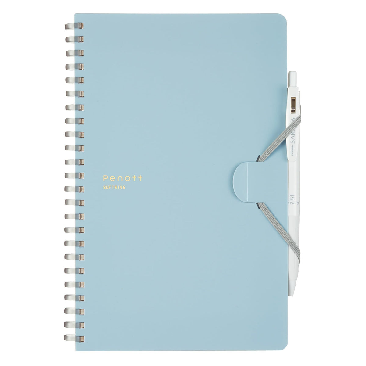 KOKUYO Soft Ring Notebook Penott A5 Blue Grid Format