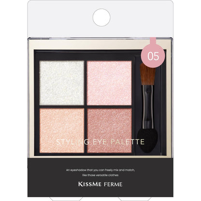 Kiss Me FERME Styling Eye Palette Organza Pink