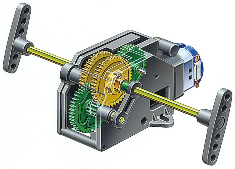 TAMIYA Fun Work Series No.110 4-Speed Crank Gearbox Set