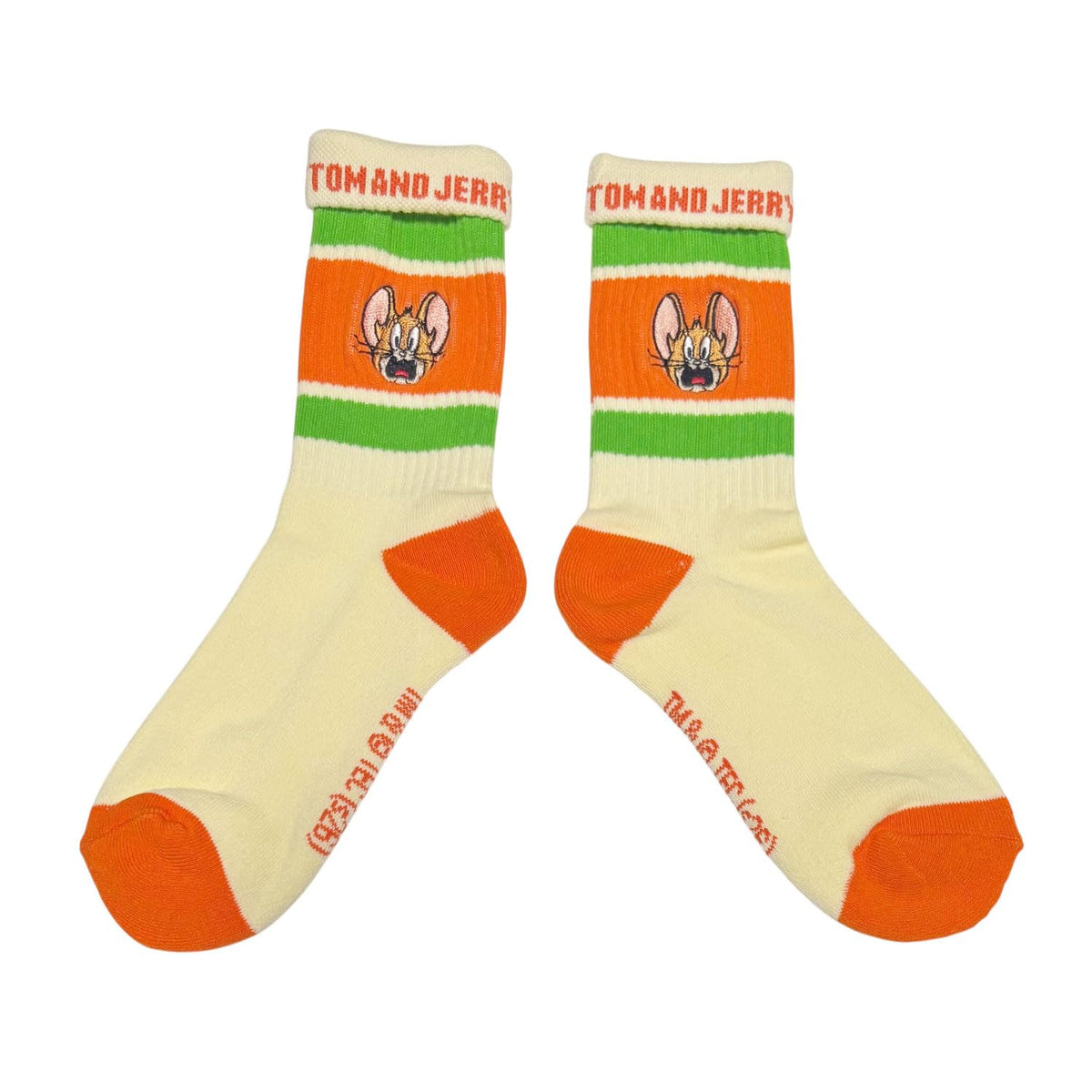 Small Planet Tom and Jerry Colorful Character Socks for Kids
