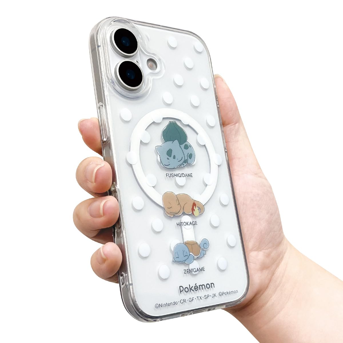 Suncrest Pokémon iPhone 17 MagSafe Case featuring Bulbasaur Charmander Squirtle