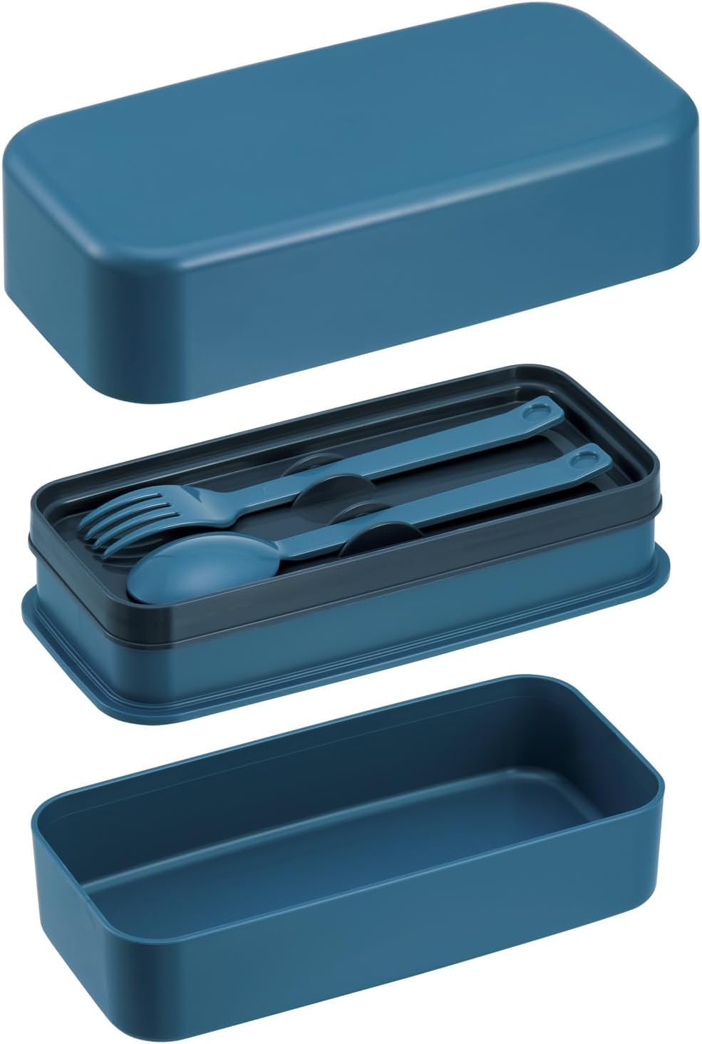 Skater Biomass Lunch Box with Cutlery 1000ml for Easy Meal Prep