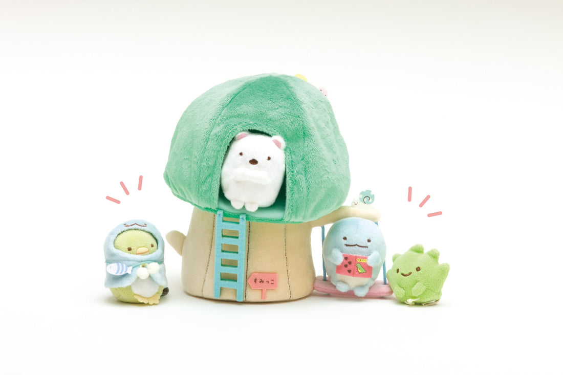 San-X Sumikko Gurashi Scene Plush Toy Wooden House