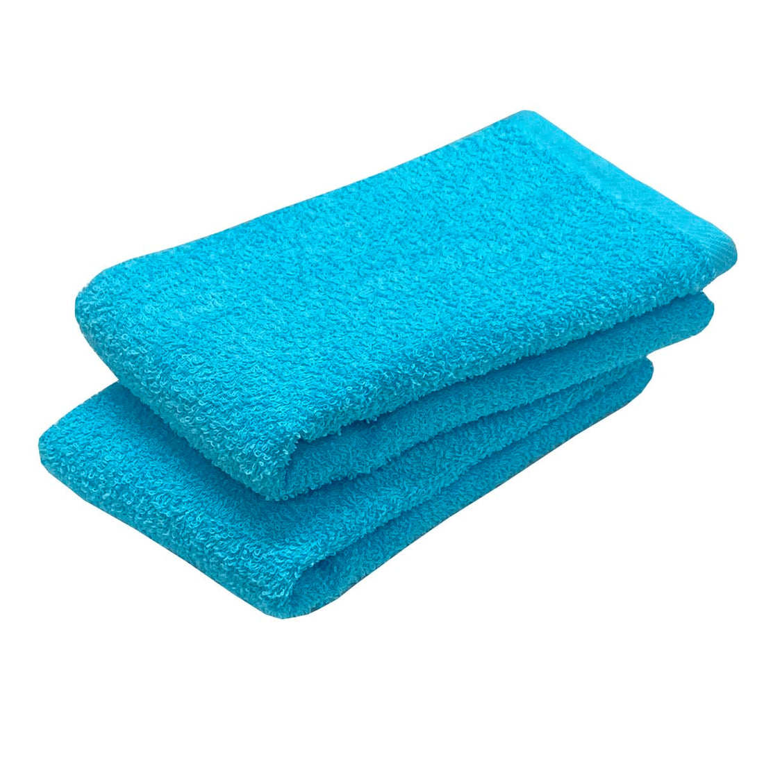 IMAMURA Face Towel Set Soft Blue Cotton 34x85cm Made in Japan