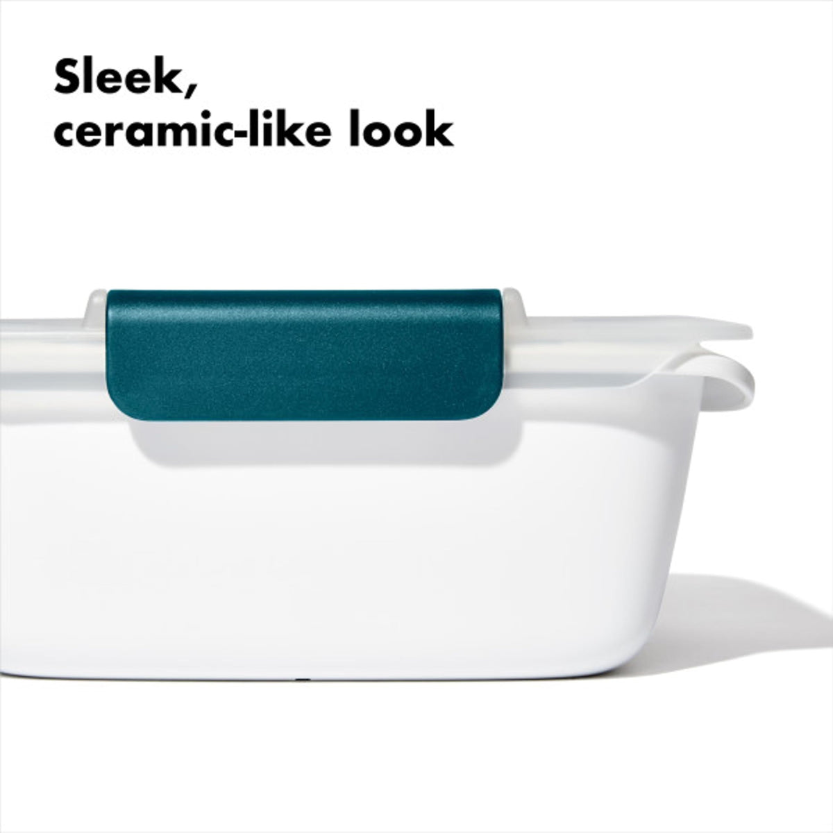 OXO Salad Container with Dressing Cup 1.5L Leak-Proof Design