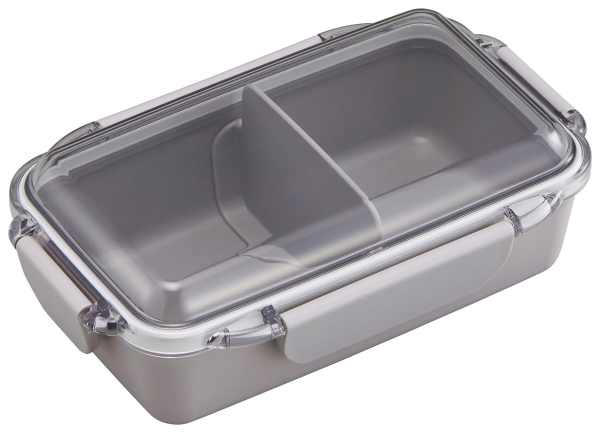 OSK Lunch Box with Dividers Calm Color 500ml Gray