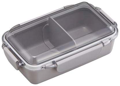 OSK Lunch Box with Dividers Calm Color 500ml Gray