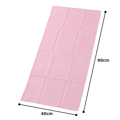 Aska Towel Quick-Dry Face Towel Pink 40cm x 90cm