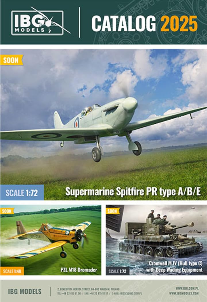 IBG 2025 Catalog Color Edition 20 Pages for Japanese Model Enthusiasts