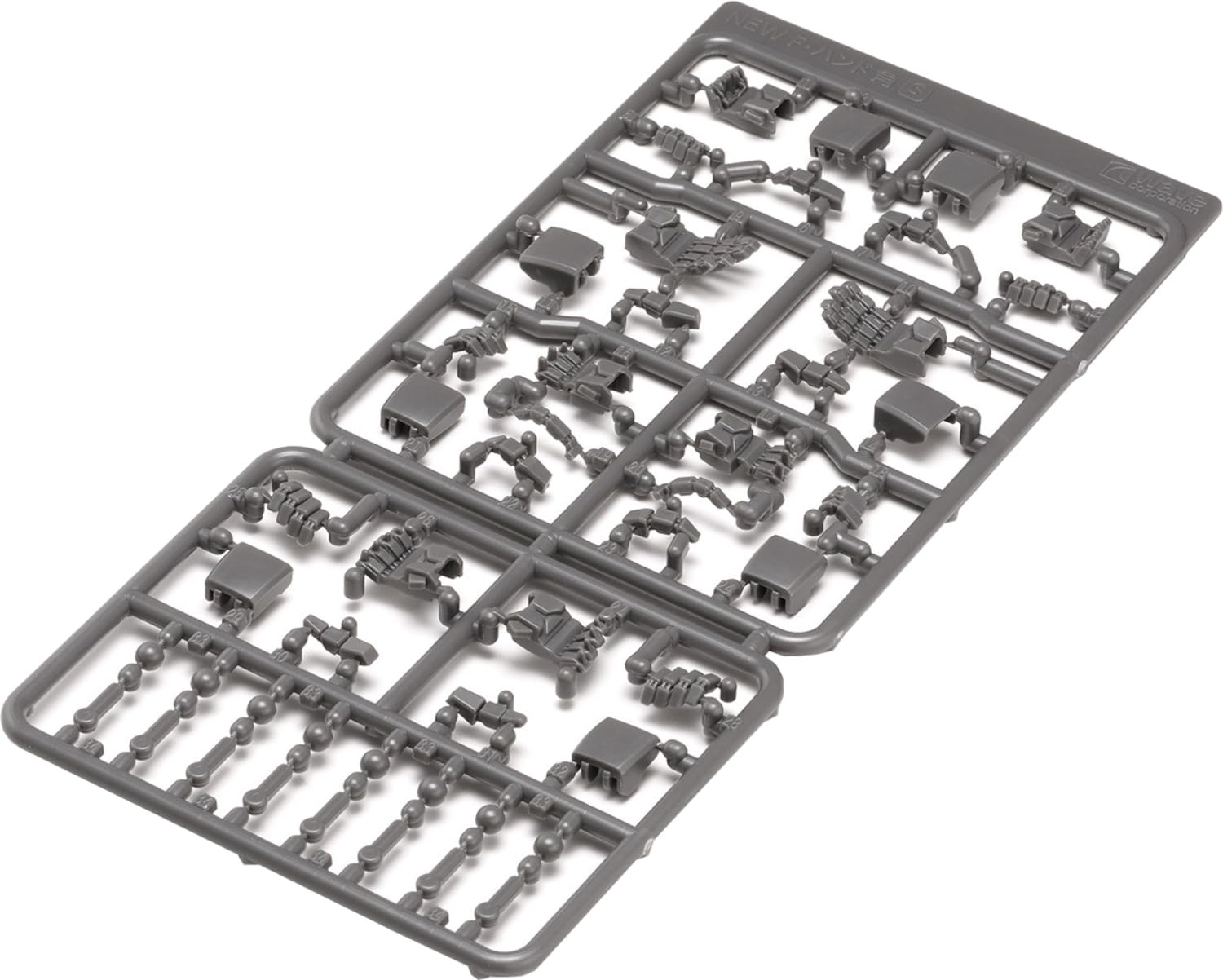 Wave NEW F Hand Corner S Gray Model Parts for Scale Models