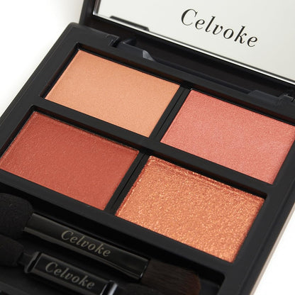 Celvoke Vattic Eye Palette 03 Neoterra Cotta 4-Color Eyeshadow