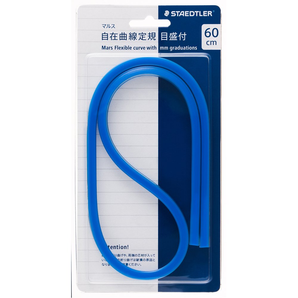 STAEDTLER Flexible Curve Ruler 60cm with Scales