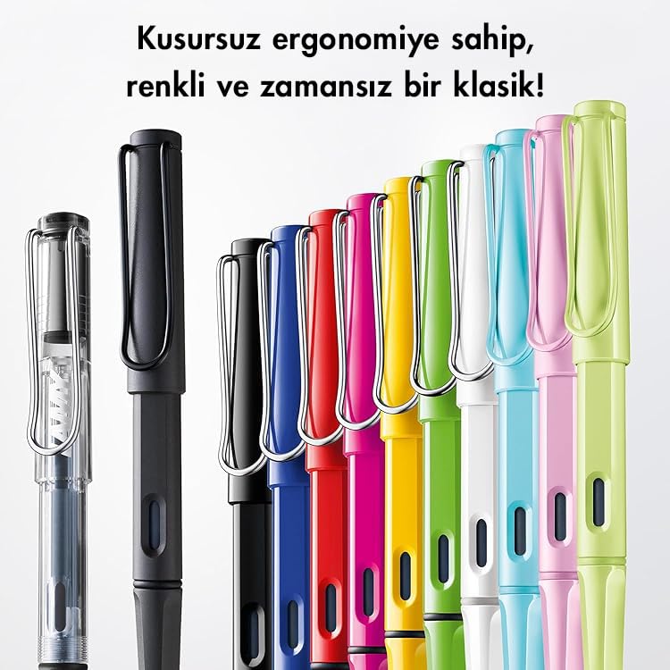 LAMY Safari Fountain Pen Fine Nib Aquasky