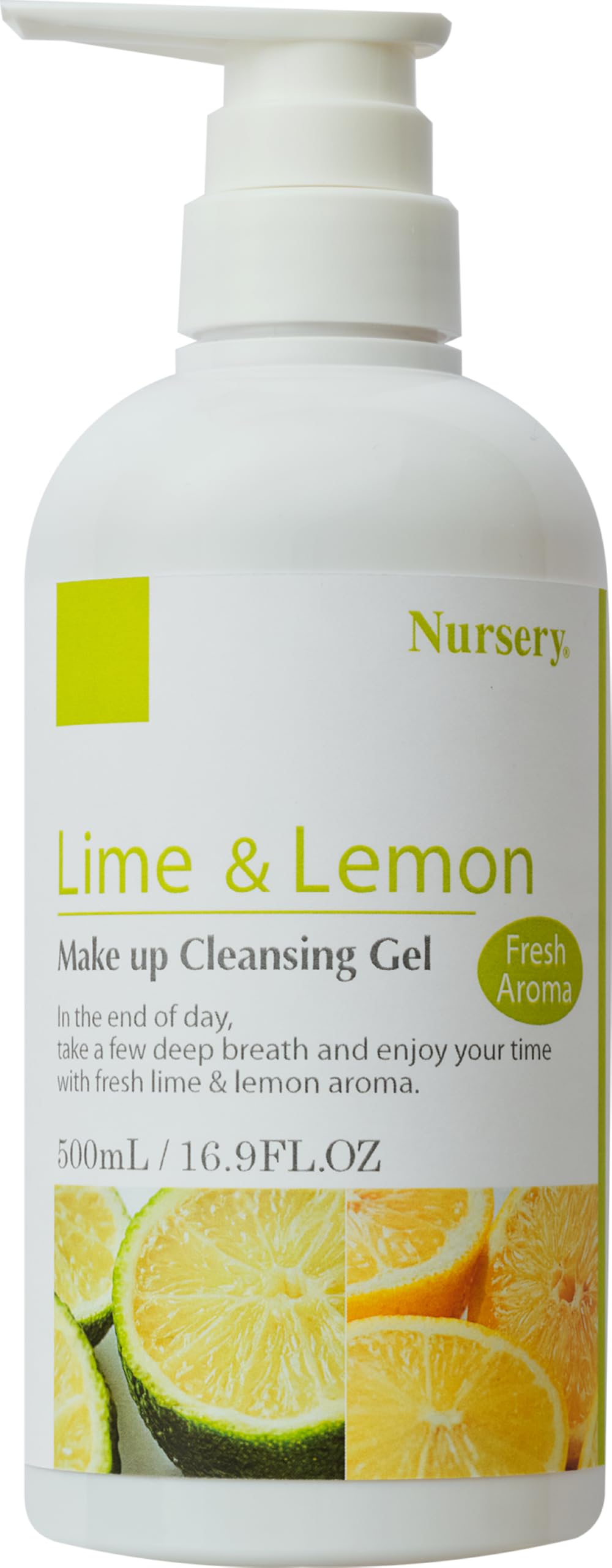 Nursery Cleansing Gel Lime &amp; Lemon 500ml for Refreshing Cleanse