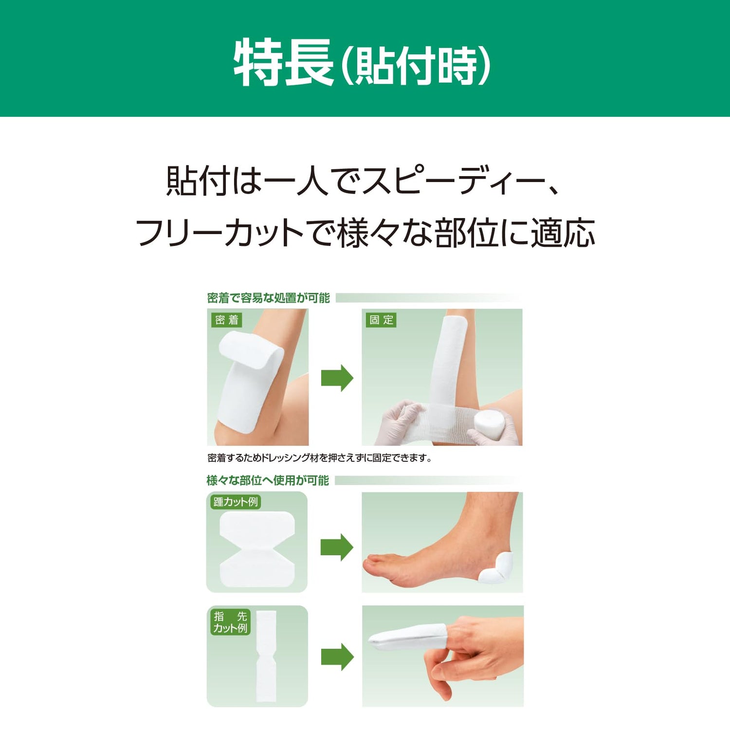 ALCARE Dressing Material for Protection and Coverage 7号