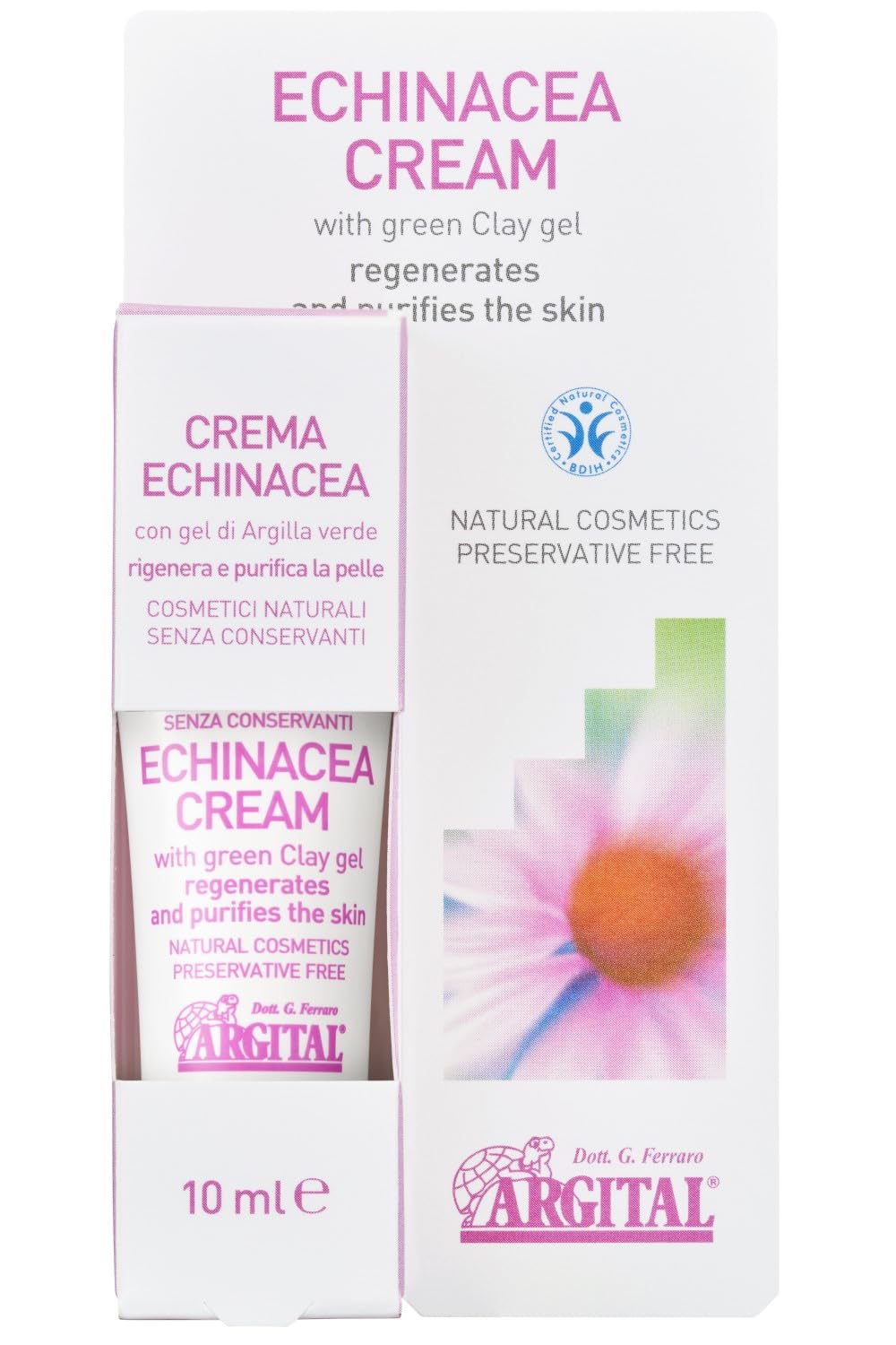ARGITAL Intensive Echinacea Cream Mini 10ml for Hydration
